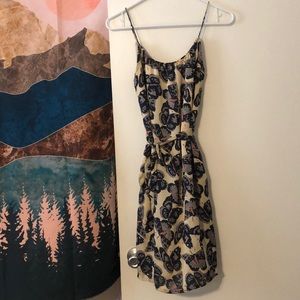 Tucker for Target Butterfly Tie Waist Slip Dress size small